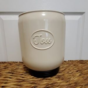 Ceramic "Toss" Trash Bucket